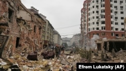 "Зверские удары, целеустремленный террор". Кадры ночной российской атаки на Киев