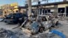 Последствия удара авиабомбой по торговому центру в Доброполье в Донецкой области: кадры с места